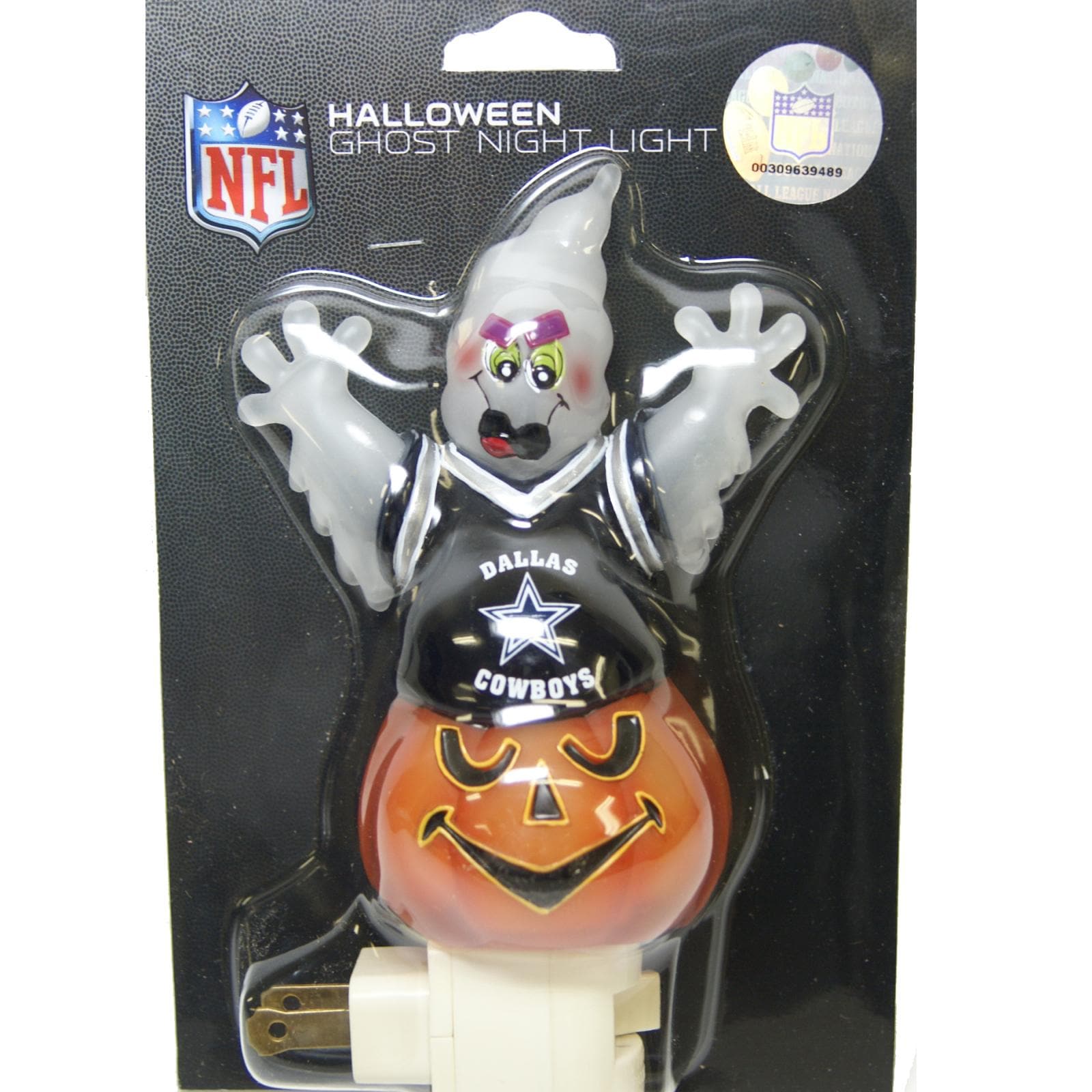 Dallas Cowboys Halloween Ghost Night Light