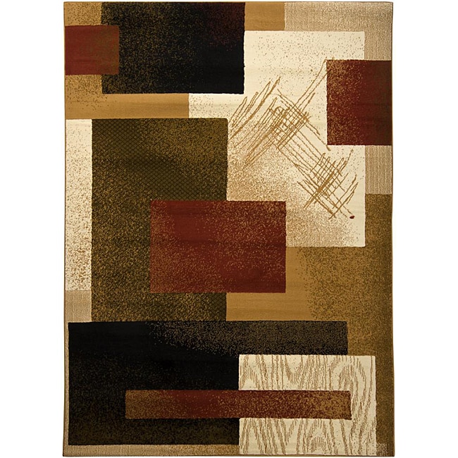 Artist's Loom Indoor Contemporary Geometric Rug (7'10 x 10'6)