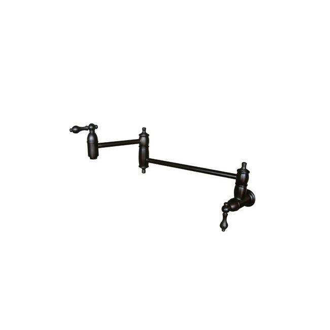 Kingston Brass Oil Rubbed Bronze Brass Restoration Pot Filler Faucet
