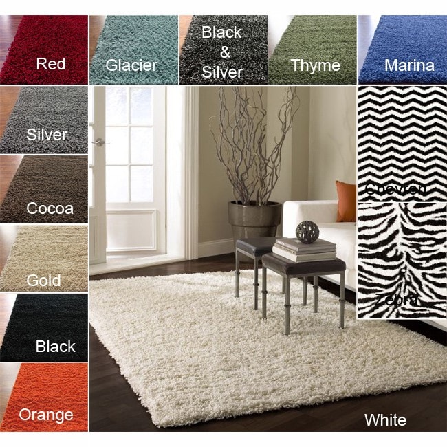 Alexa My Soft and Plush Multi Shag Rug (53 x 8)  