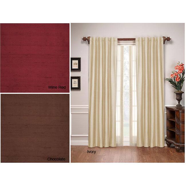 Stanford Silk 84-inch Window Panel - 42 x 84 - 42 x 84