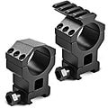 30mm High Tactical Rings w/ 1-inch Inserts (Pack of 2)