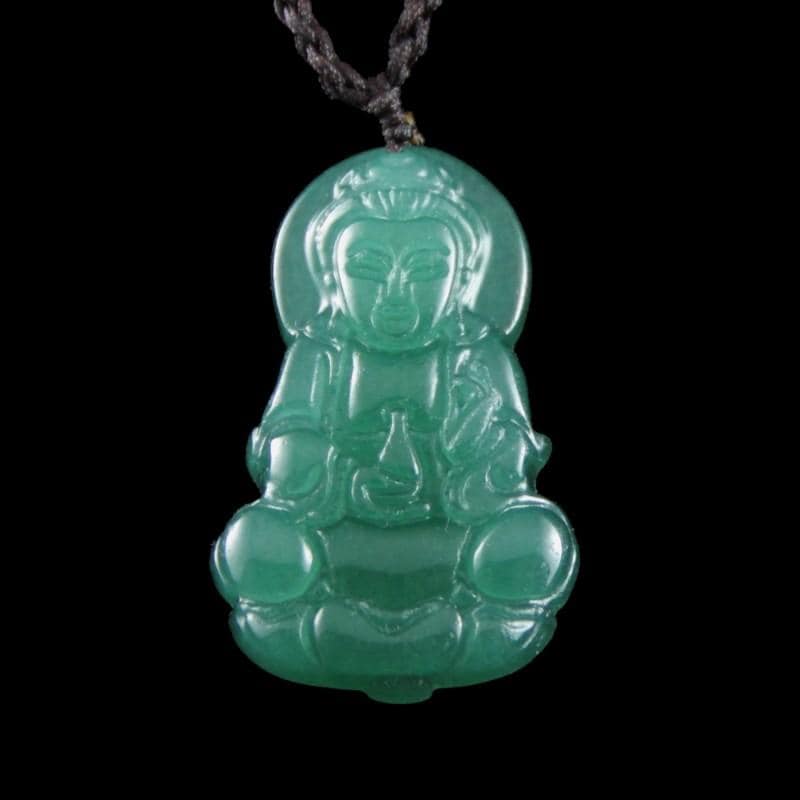 Shop Handmade Jade Buddha Necklace (China) - Free Shipping On Orders ...