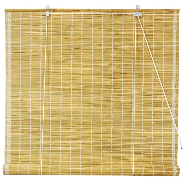 48 inch Natural Matchstick Roll Up Blinds (China)   Shopping