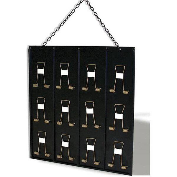 Vintage Large Black Receipt Holder