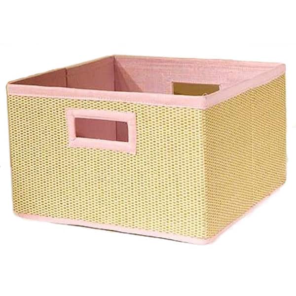 VP Home Links Pink Storage Baskets (Pack of 3) 8"h x 13"w x 13"d