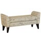Phoenix Signature Tan Upholstered Bench - Thumbnail 1