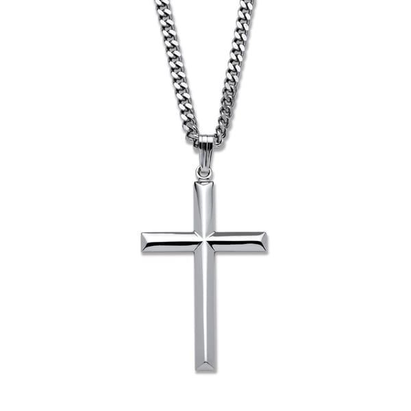 hockey cross necklace