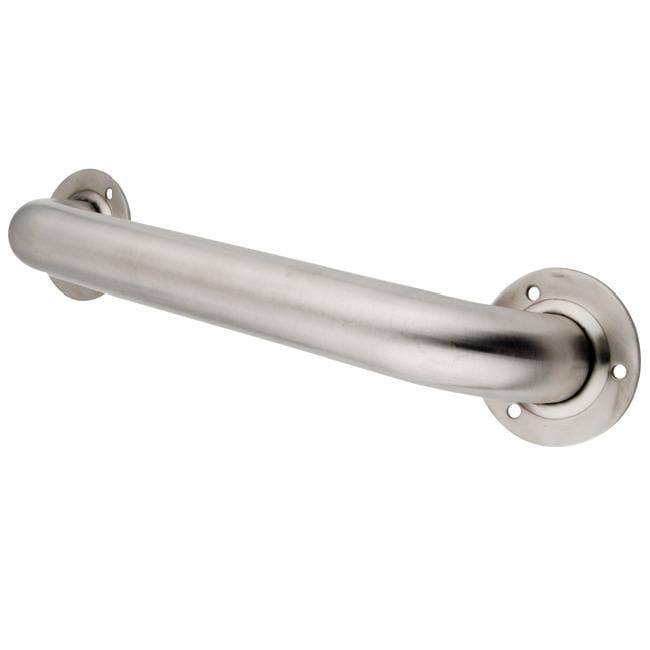 Exposed Flange Brushed Nickel 12 inch Ada Grab Bar