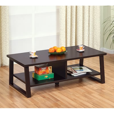 Furniture of America Modern Rectangular Coffee Table