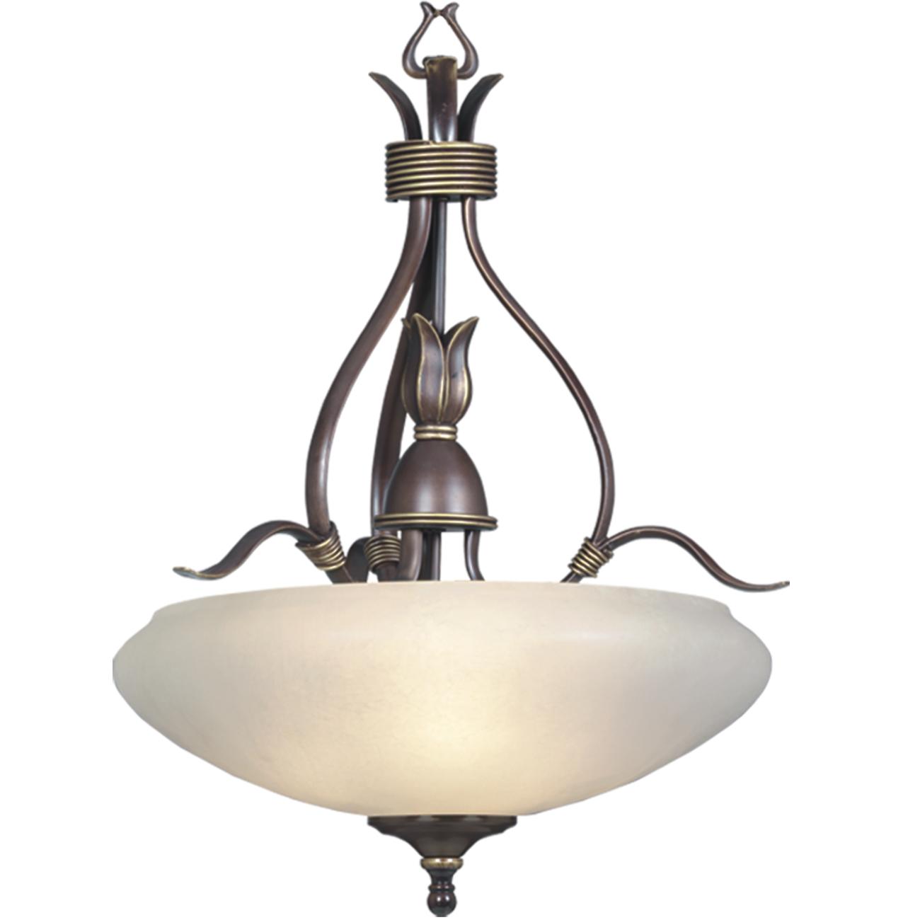 Highland Bronze 3 light Pendant