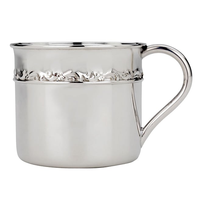 Shop Reed & Barton Tara Sterling Silver Baby Cup Free Shipping Today
