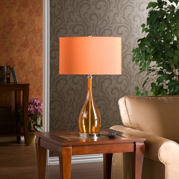 ochre table lamp the range