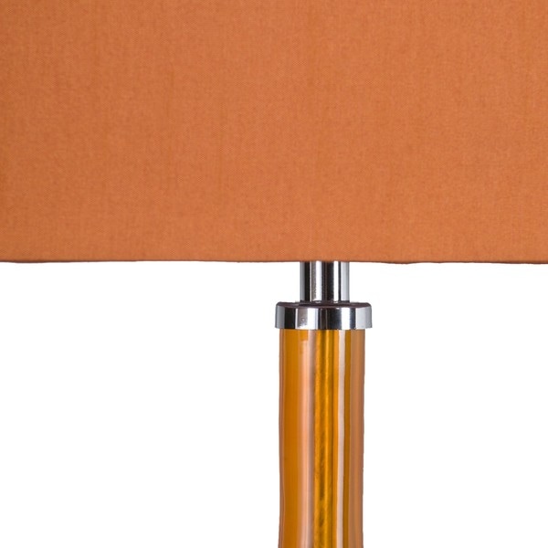 ochre table lamp shade