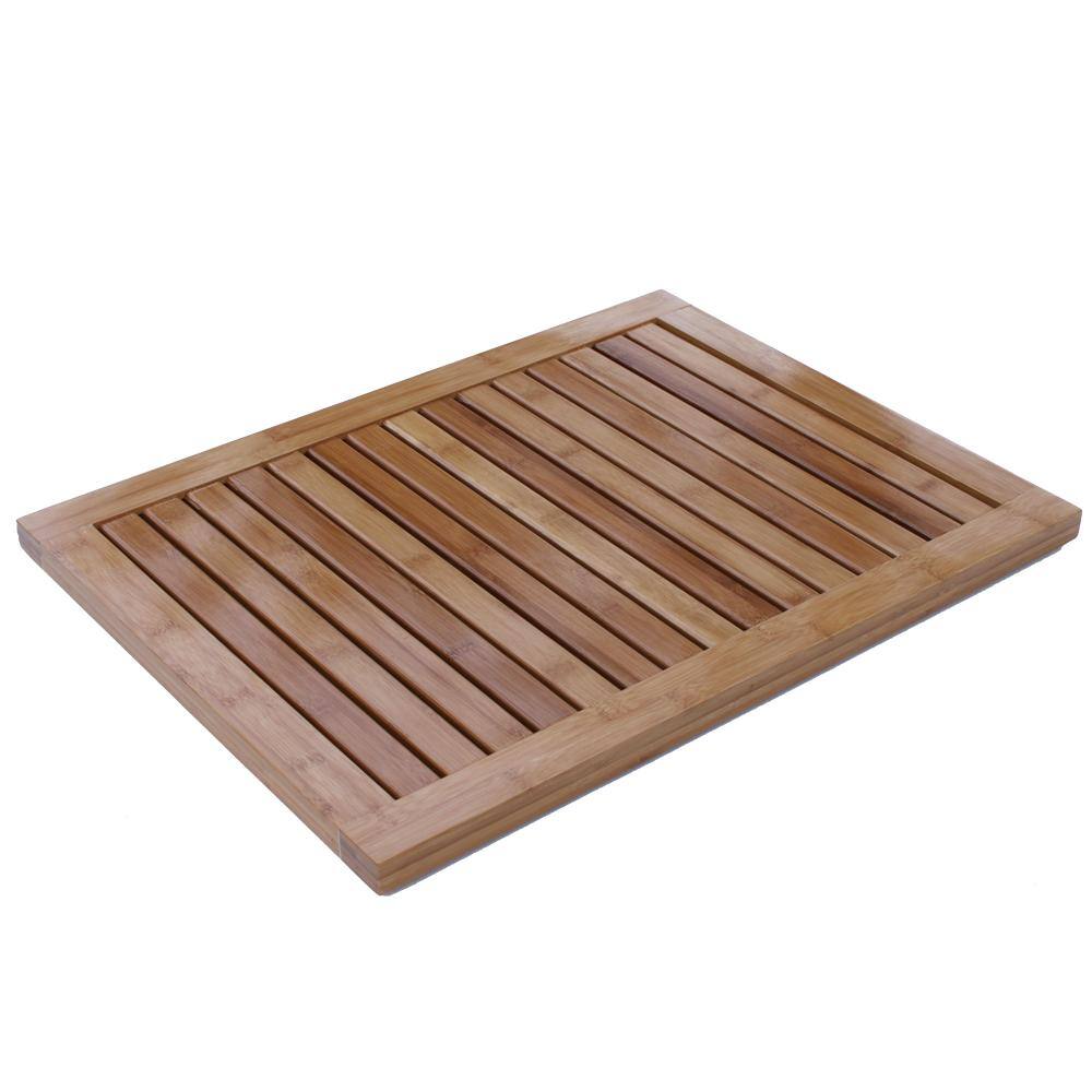 Oceanstar Bamboo Floor or Outdoor Mat - 24 x 18 - 24 x 18