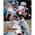 Steiner Sports Tiki Barber Eclipsing the 10,000 Yard Rushing Mark Autographed Photo