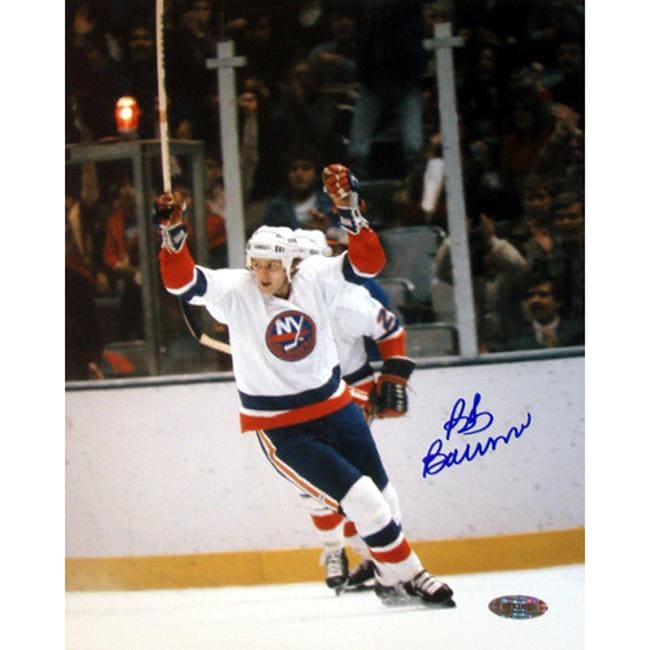 Steiner Sports Bob Bourne Arms Raised Celebration Photograph