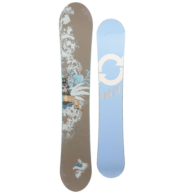 24 Seven Women's Blue 'Fawn' 155-cm Snowboard