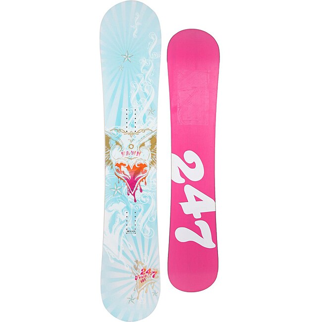 24/7 Women's 'Fawn' 159 cm Free-ride Directional Snowboard