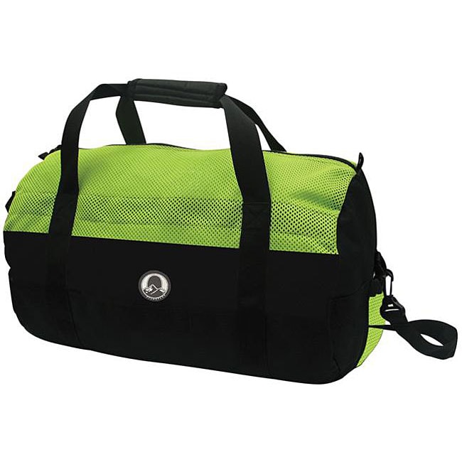 Stansport Green/ Black Mesh Top Roll Bag