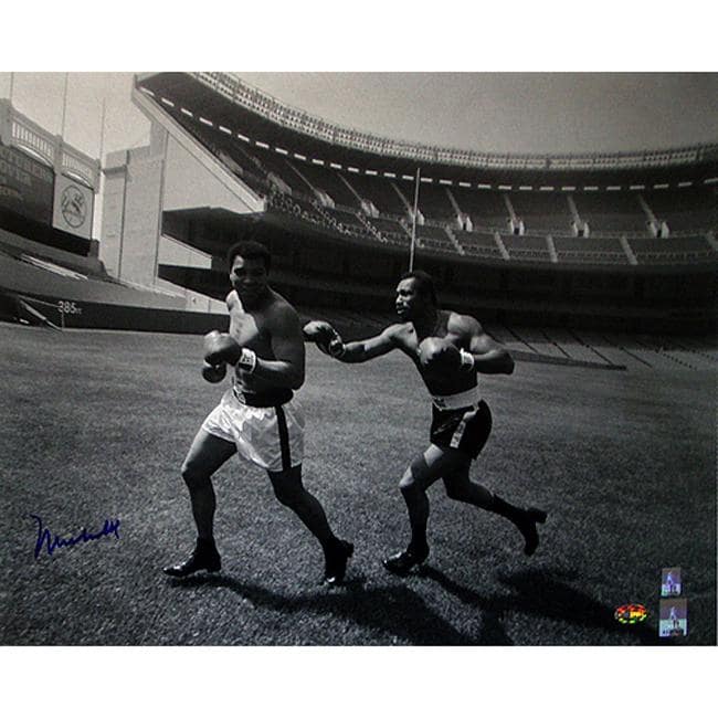 Steiner Sports Muhammad Ali Running At Yankee Stadium Photograph