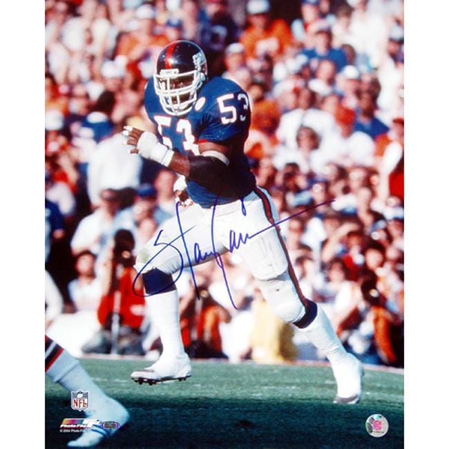 Steiner Sports Harry Carson SB XXI Action Photograph