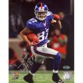 Steiner Sports Domenik Hixon Turning Upfield Blue Jersey 16x20 Photograph