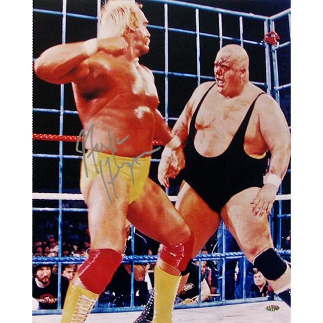 Steiner Sports Hulk Hogan With King Kong Bundy 16x20-inch Photograph