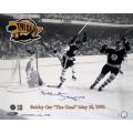 Steiner Sports Bobby Orr Flying Goal 16x20 Photograph w/ 'May 10 1970' Inscription