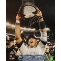 New York Yankees Alex Rodriguez 09' World Series Trophy 16x20 Autographed Photo