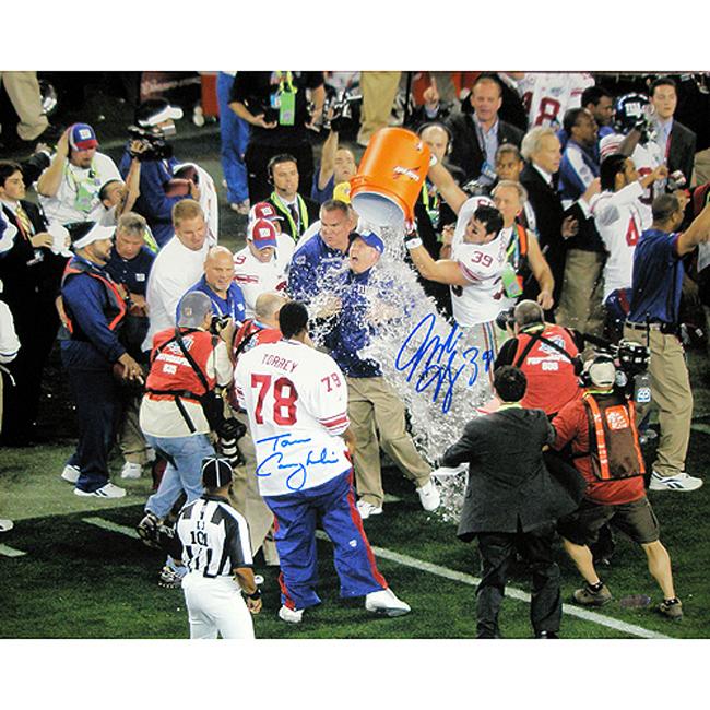 Steiner Sports Madison Hedgecock and Tom Coughlin Autographed Photo