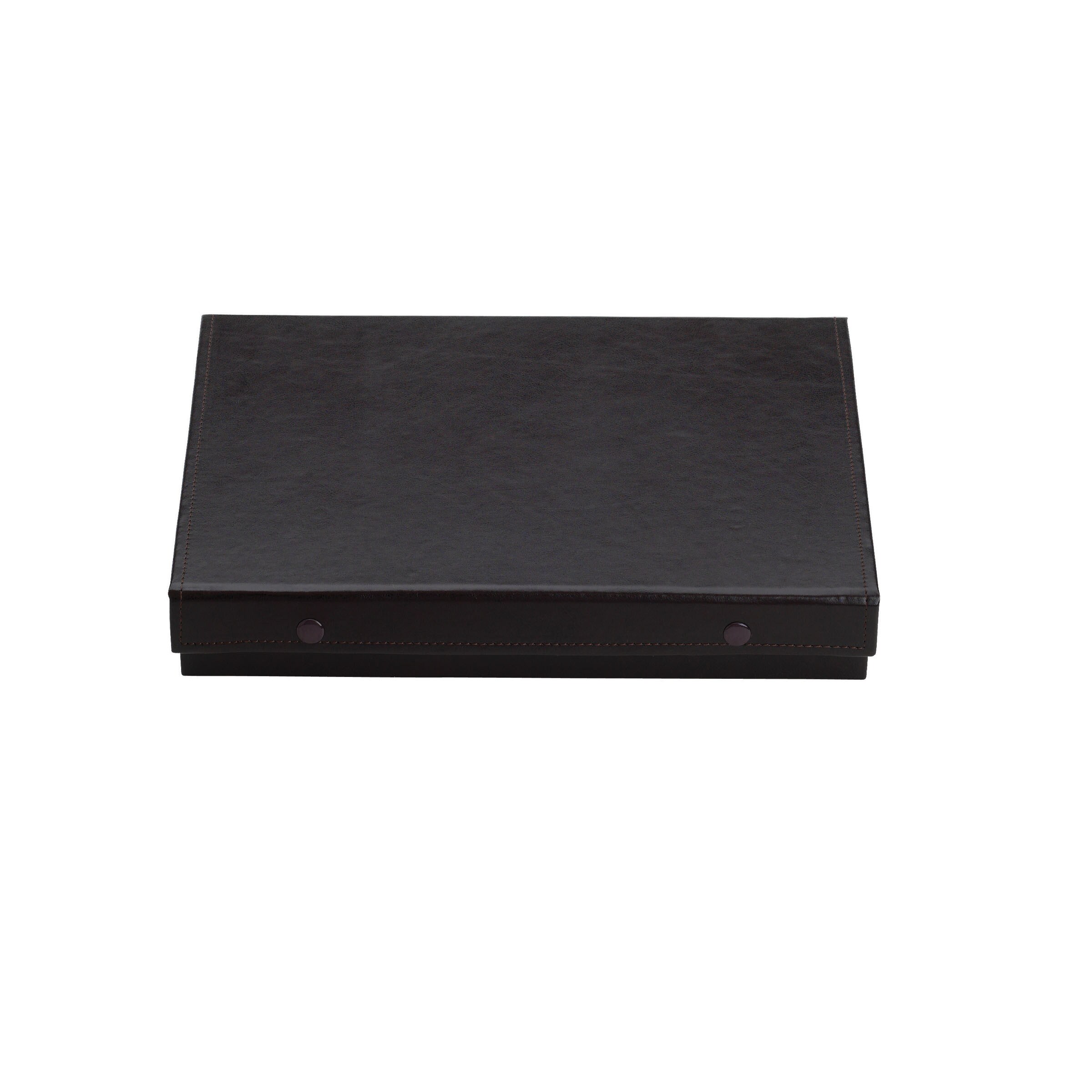 Reed & Barton Modern Hostess Flatware Case - Brown - Bed Bath