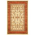 Safavieh Lyndhurst Traditional Oriental Ivory/ Rust Rug (8' x 11')