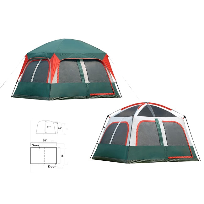 Prospect Rock 10x8 Family Tent