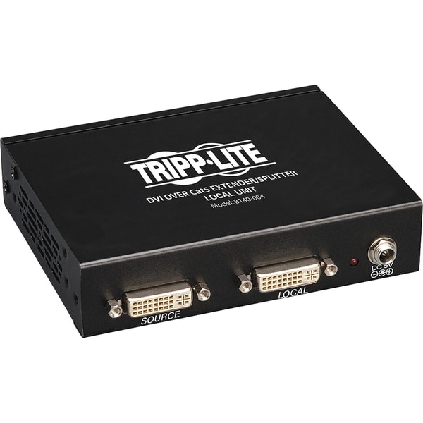 Tripp Lite 4 Port DVI over Cat5 / Cat6 Extender Splitter, Video Trans