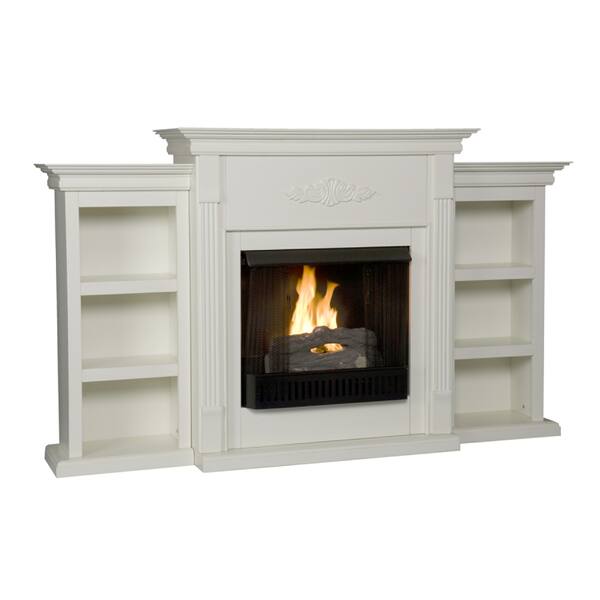 Shop Upton Home Dublin Ivory Gel Fireplace Free Shipping Today