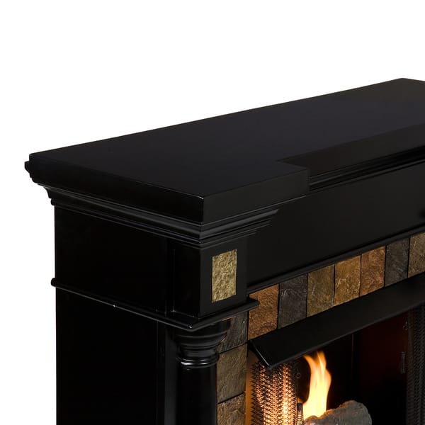 Shop Upton Home Blanchard Black Gel Fireplace Free Shipping