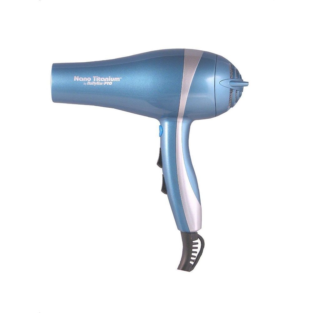 Secadora hair Dryer. BABYLISS С укороченным соплом. Shark Beauty фен. Super hair Dryer синий цвет.