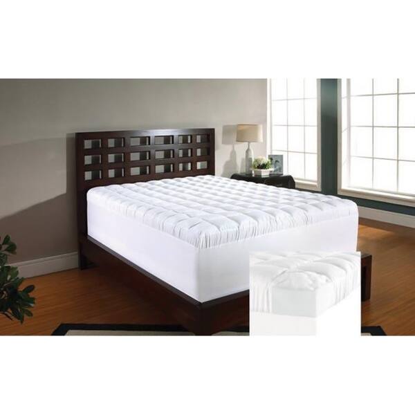 Slumber Solutions 3-inch Twin/ Full-size Memory Foam and 1.5-inch Fiber Mattress Topper