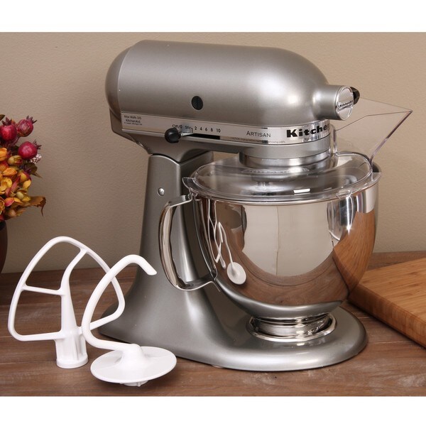 KitchenAid KSM150PSCU Contour Silver 5-quart Artisan Tilt-Head