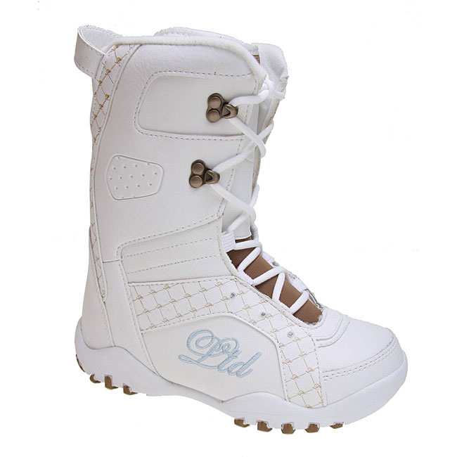 LTD Stratus Girl's White Snowboard Boots