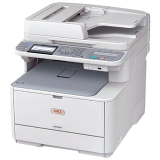 Oki MC361 LED Multifunction Printer - Color - Plain Paper Print - Des