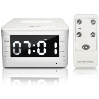 Premiertek CRD-IP-CK Desktop Clock Radio - 3 W RMS - Apple Dock Inter