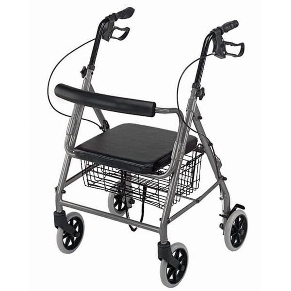 Mabis Ultra Lightweight Hemi Aluminum Rollator   13196963  