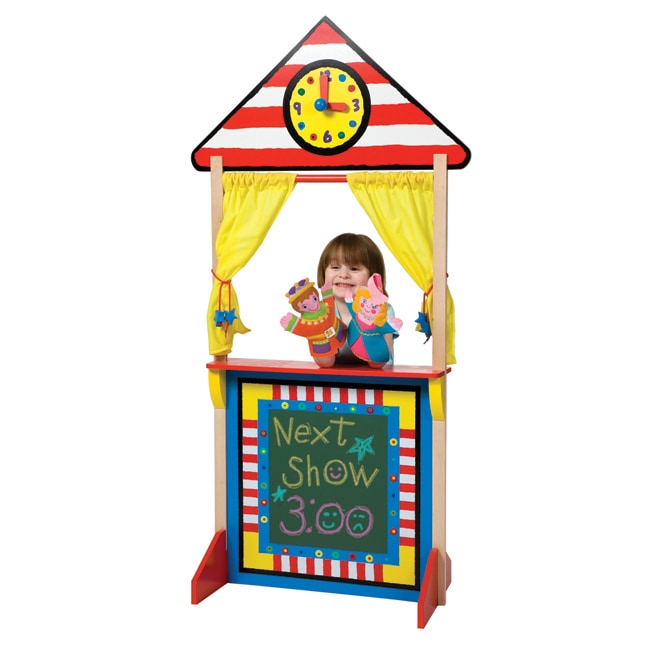 Alex Toys Floor Standing Puppet Theatre with Clock Free Shipping
