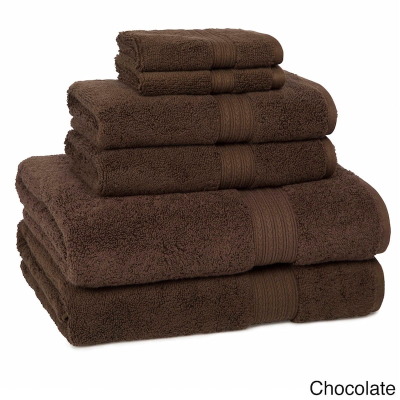 Kassatex Kassadesign Solid-colored 6-piece Towel Set