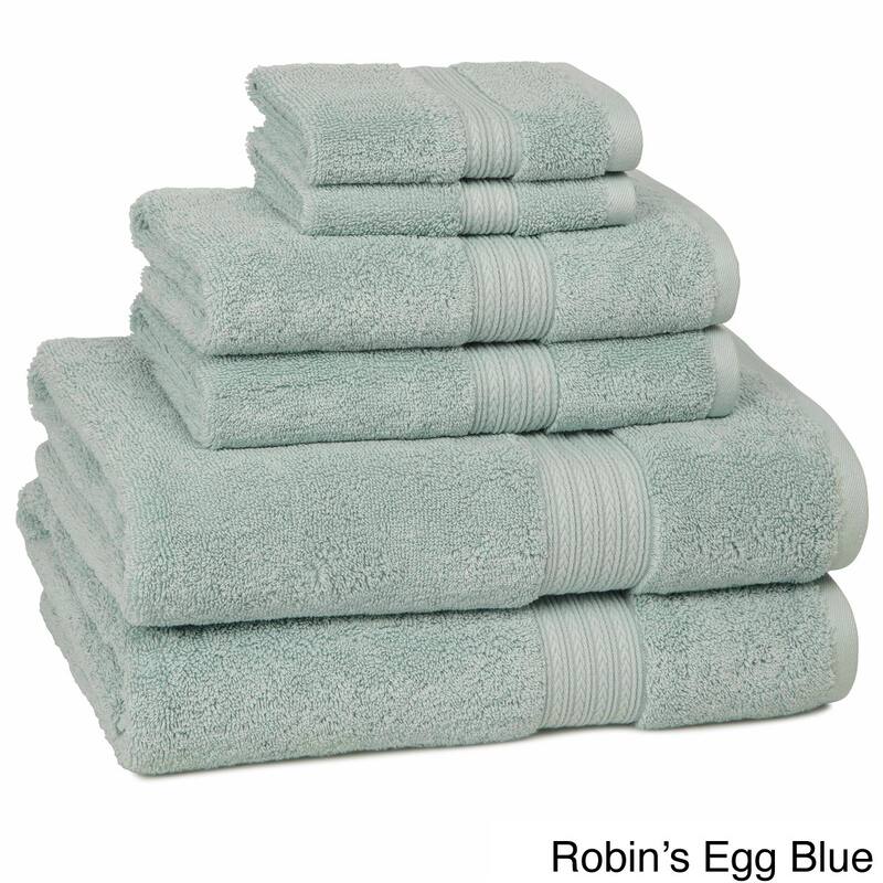 Kassatex Kassadesign Solid-colored 6-piece Towel Set