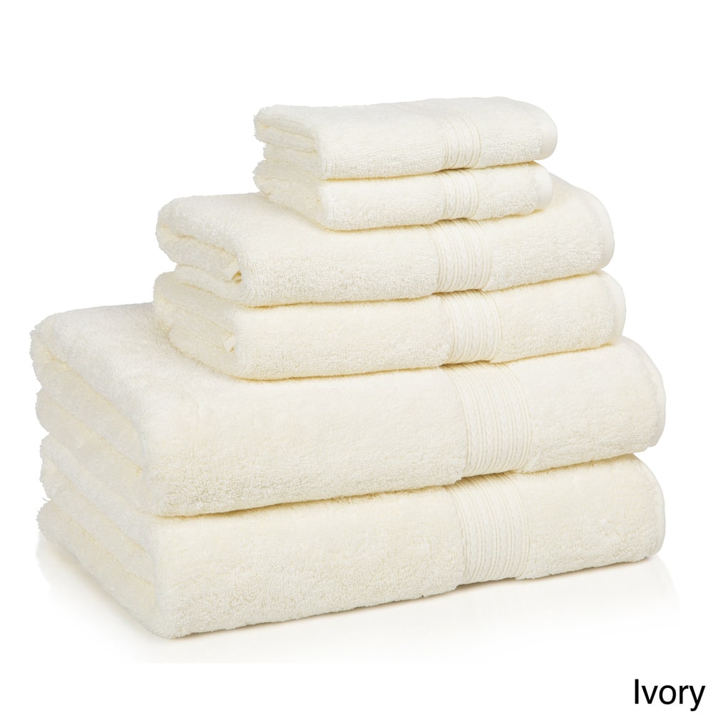 Kassatex Kassadesign Solid-colored 6-piece Towel Set