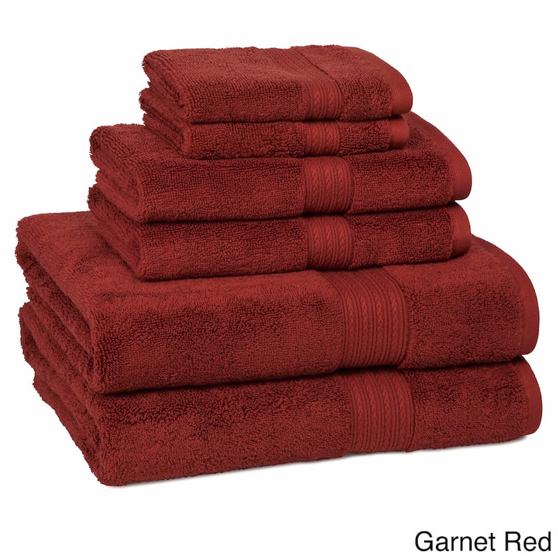 Kassatex Kassadesign Solid-colored 6-piece Towel Set