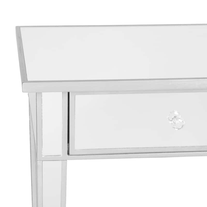 SEI Furniture Olivia Mirrored Accent Table